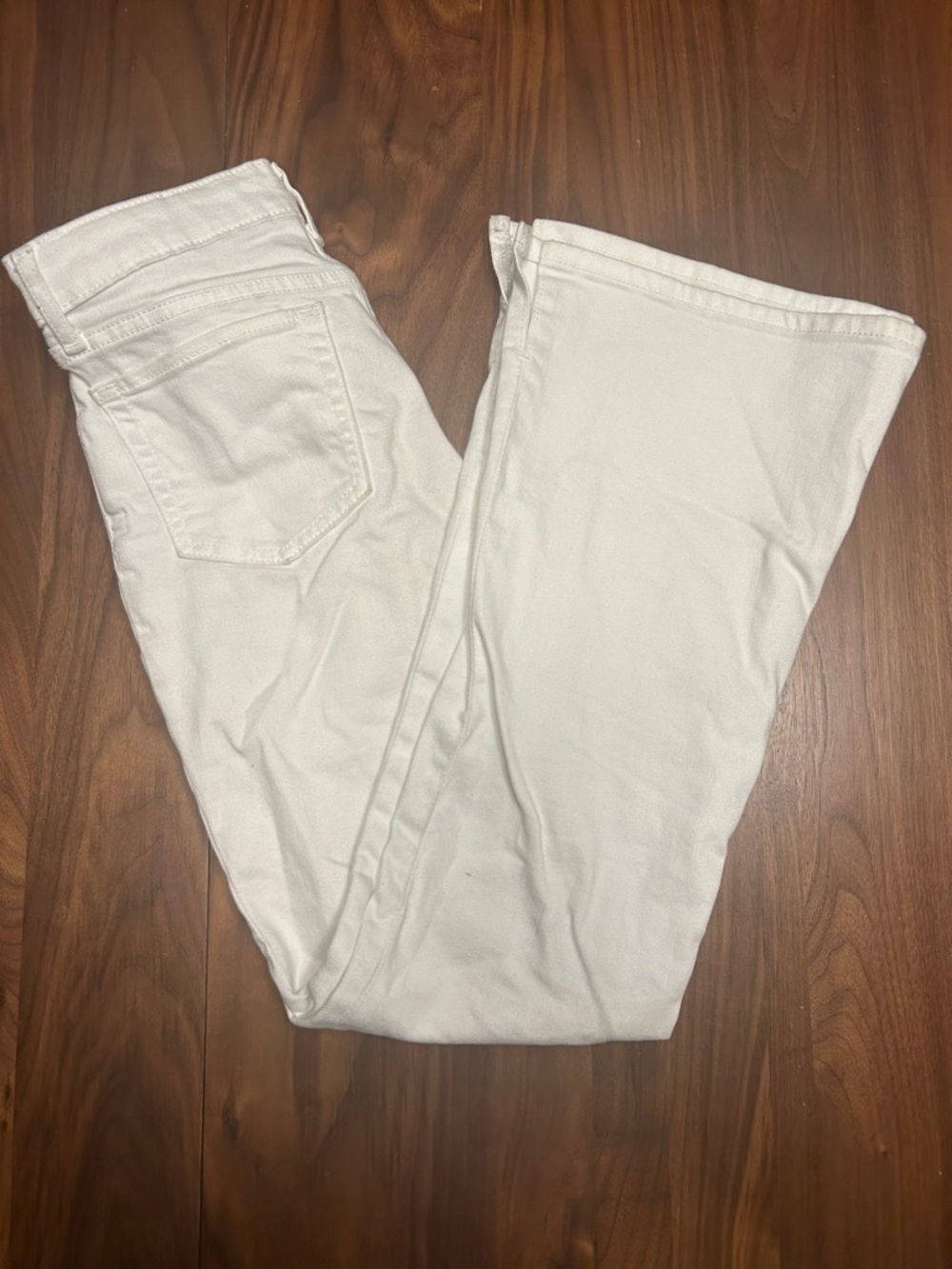 GAP White Flared Jeans